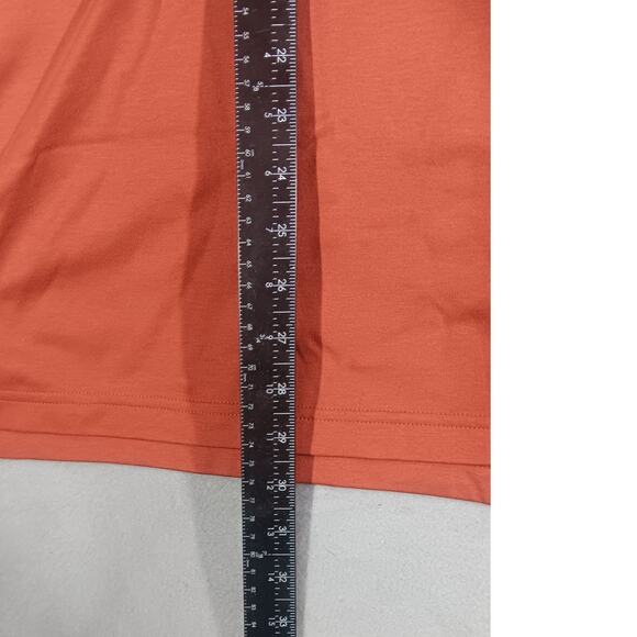 Willis & Geiger Outfitters Polo Shirt L Rust Red 100% Cotton NWT Peru Safari - Picture 3 of 7